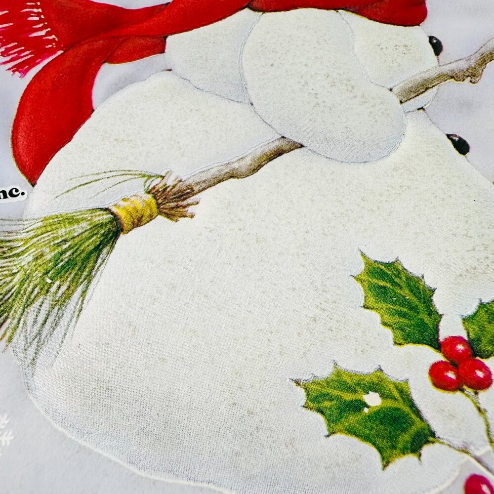 Vintage Christmas Stocking Snowman Ruth Morehead Xmas Stocking Snowman Decor - Picture 5 of 10
